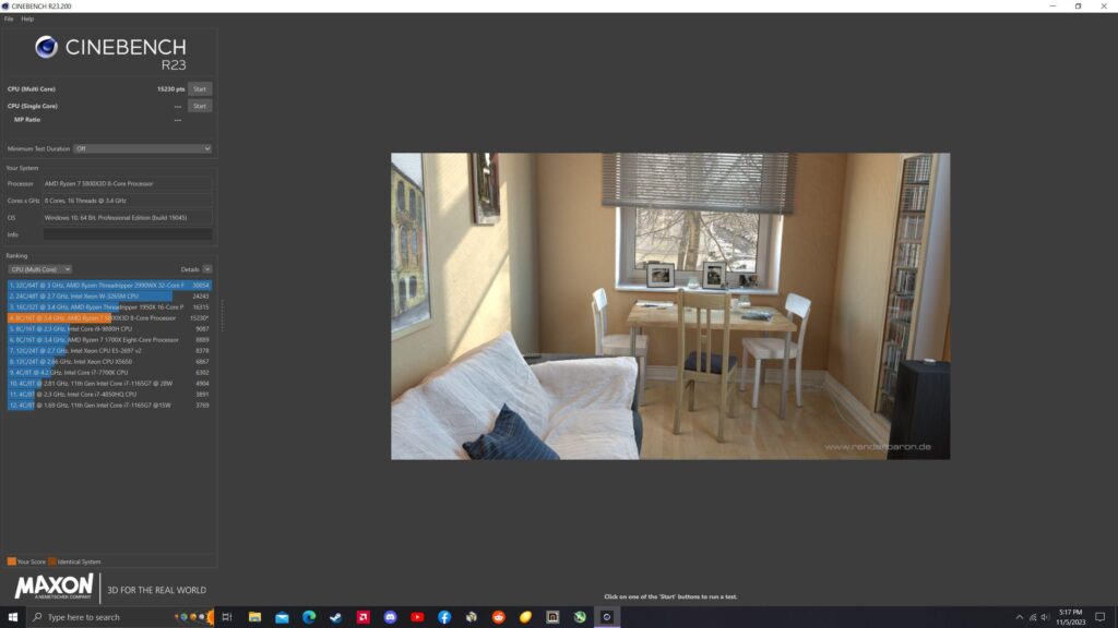 PB with my 5800x3d. Not too shabby.