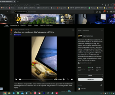 why does my monitor do this? viewsonic vx2718-p **status update**