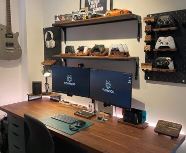 New setup after the move!