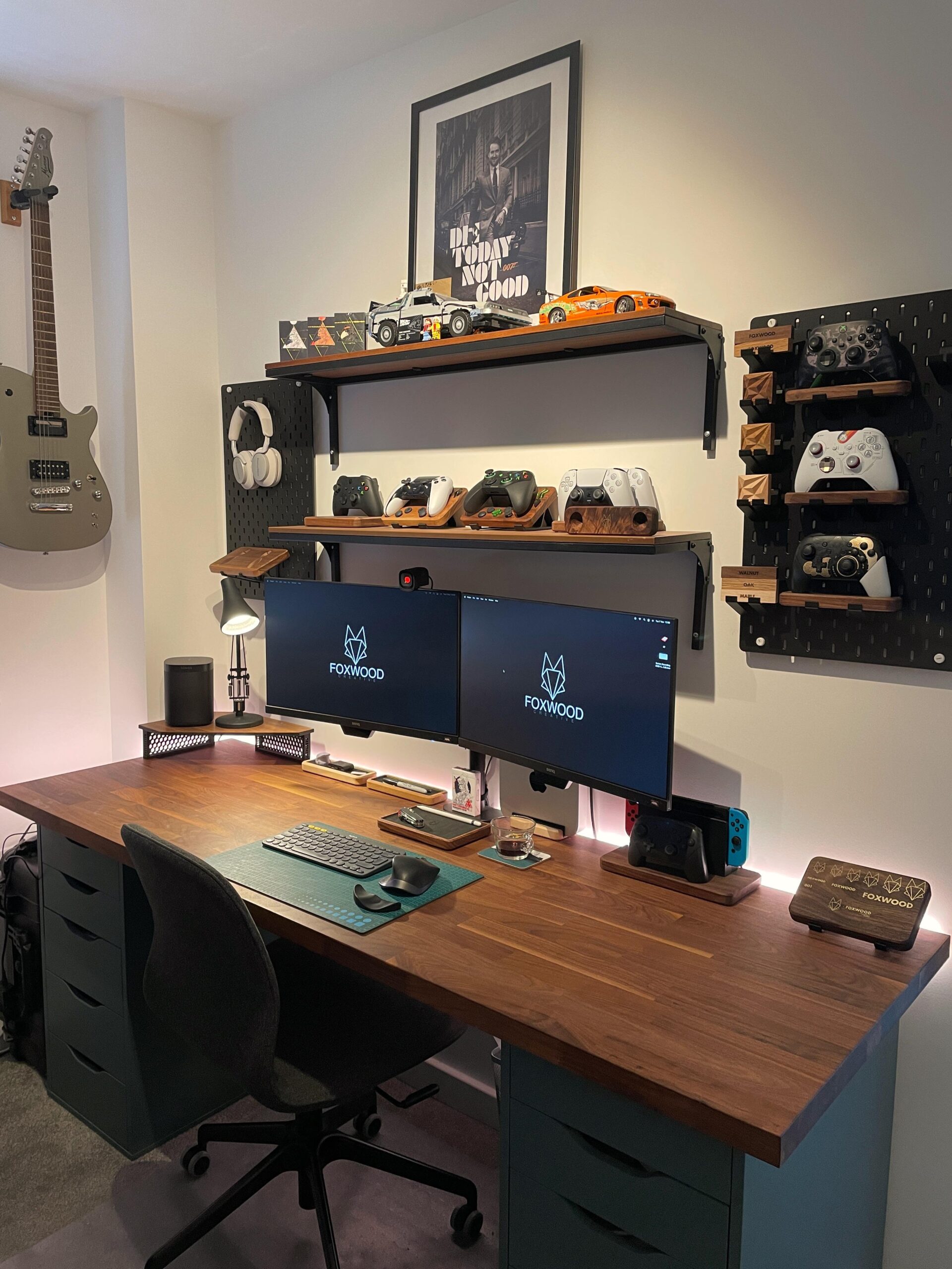 New setup after the move! New setup after the move!
