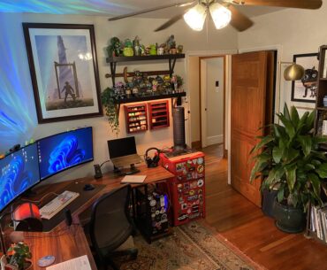 My home office, as of late