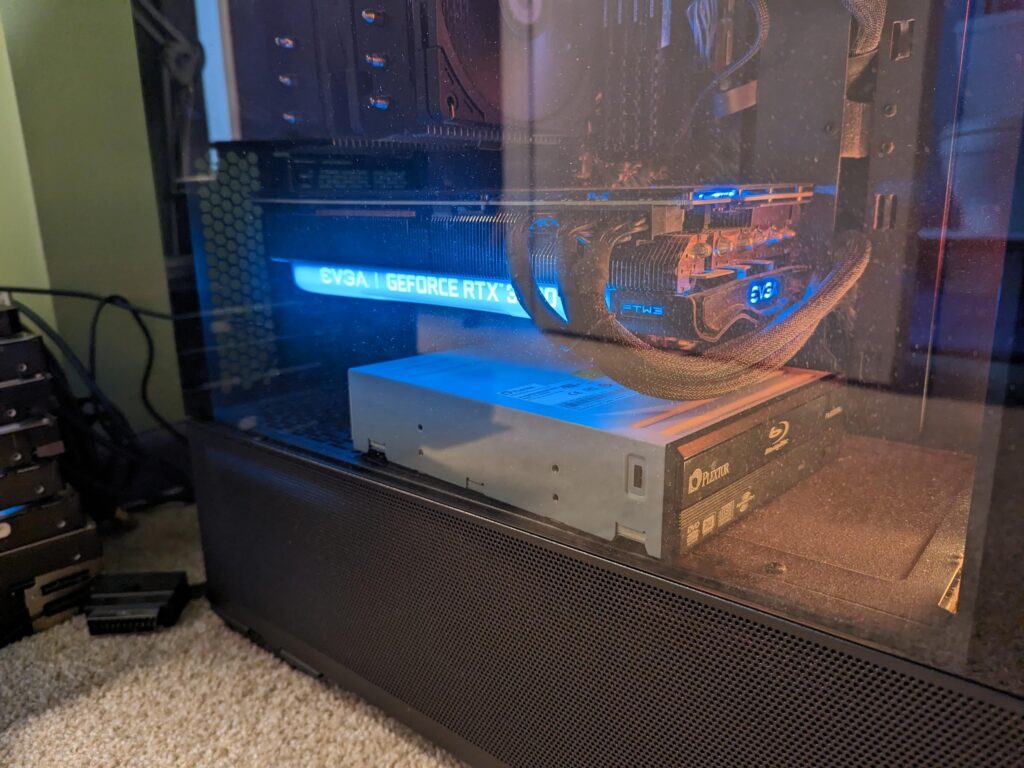 I have a bluray drive in my pc AMA