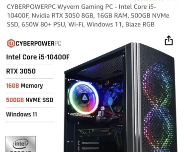 First gaming pc