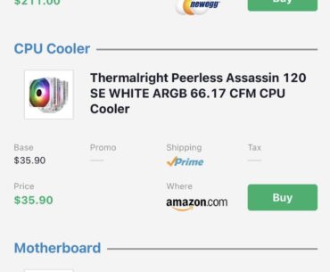 First time building a PC. How does this look for a ~1.5k budget?