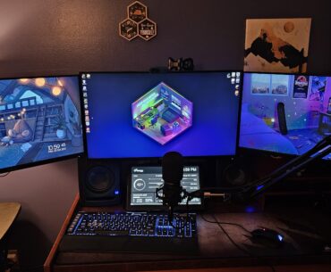 Finally got new monitors (Studio and Screens)