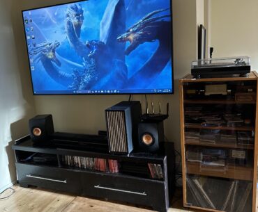 I put my new gaming PC in the living room and I love it