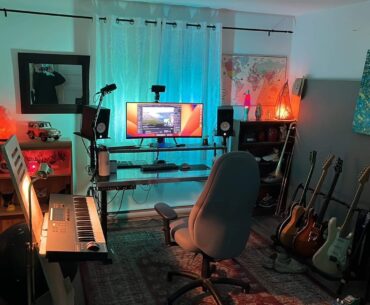 My workspace/studio/ gaming setup