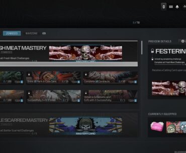 MW3 Zombies calling cards now visible