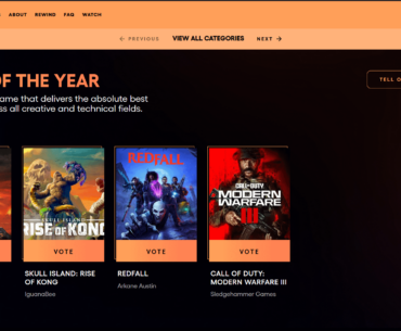 GOTY nominees are here