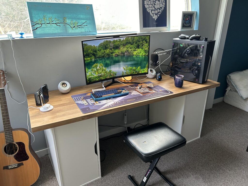 Just got this desk for my birthday!