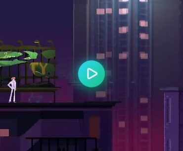 Hello everyone. We are developing a cyberpunk themed action-adventure game inspired by Cowboy Bebop and we would like to share a short platforming sequence from our game. What do you guys think, is it good? Every bit of feedback is appreciated!