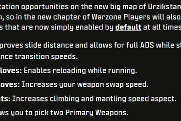 Perk system changes for WZ starting S1