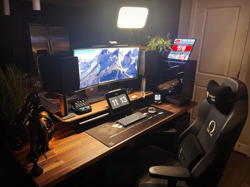 I don’t have a cool gaming setup like you guys but i made do with what i had! What would you add to this setup?