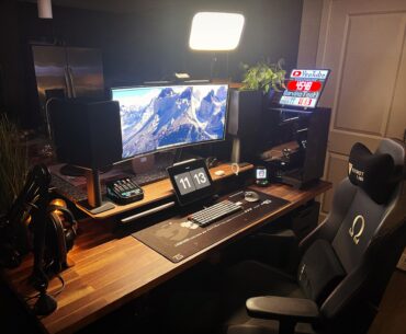 I don’t have a cool gaming setup like you guys but i made do with what i had! What would you add to this setup?