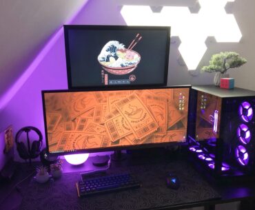 Not as many options when living in a tiny apartment with slanted walls but it is a cozy little corner