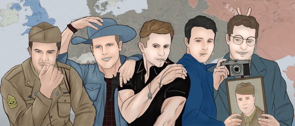 Happy 6th year anniversary, COD WWII! Still one of my favorite titles for its campaign! What's a better way to celebrate than a reunion? Soo... This is them, six years later (maybe)