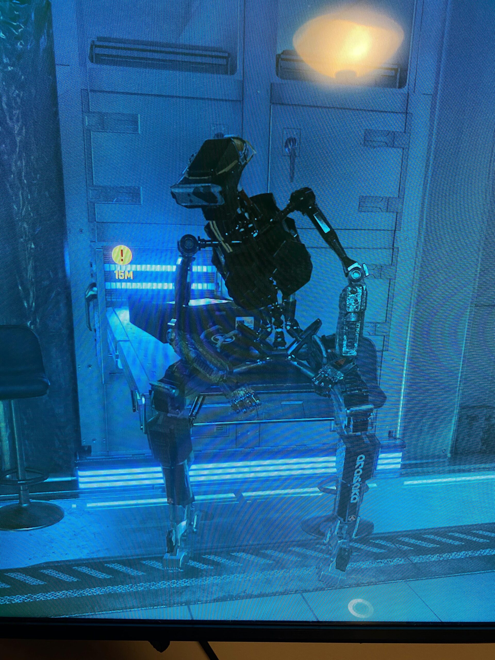 Found chappie. Found chappie.