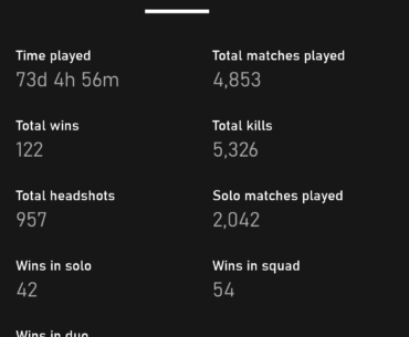 What are your PUBG stats? 📈