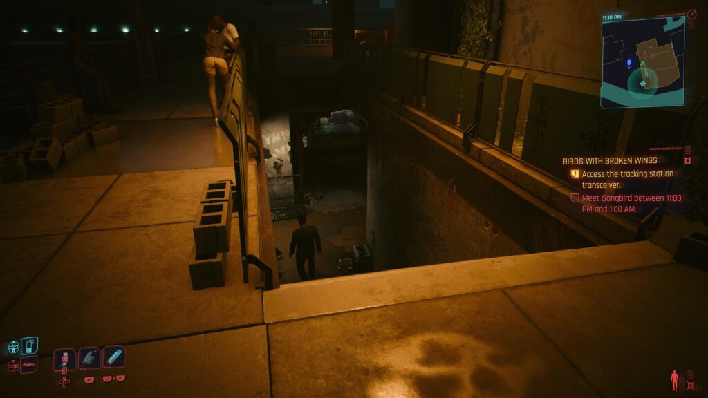 Is this the staircase Lucy was spying around the corner of in Edgerunners?