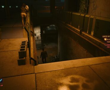 Is this the staircase Lucy was spying around the corner of in Edgerunners?