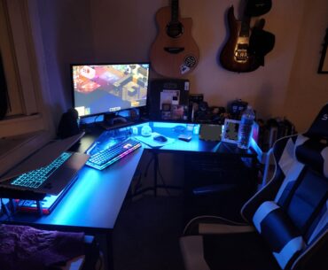 New desk can finally make a proper setup any thoughts?