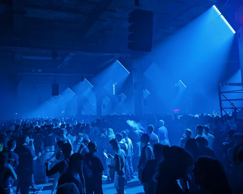 A rave in Manchester, England