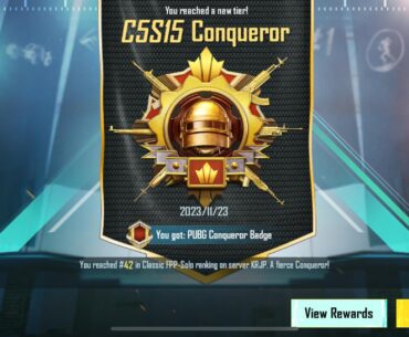 Conqueror done