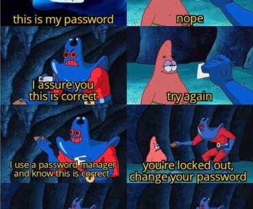 All the time this happens. Computer says ‘No’