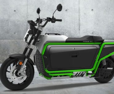 Electric cargo motorcycle: the future of megacity deliveries