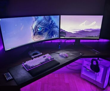 Finally finished my setup! bout as clean as i could get it!