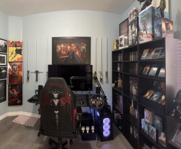 My Battle Station! (Panoramic Shot). It’s always evolving.