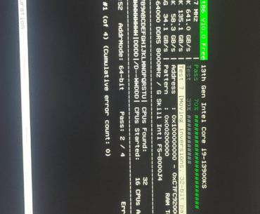 Z790 Apex encore mem test 48gb 8000mhz what program should i use