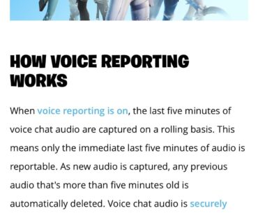 Has Activision explained how they are handling audio recording like this? Seems like this can help those fake end of game rage reports.