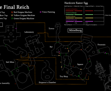 Celebrating the release of my Final Reich guides on YouTube by posting my map layout!