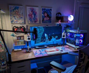 Battlestation at night 🌙