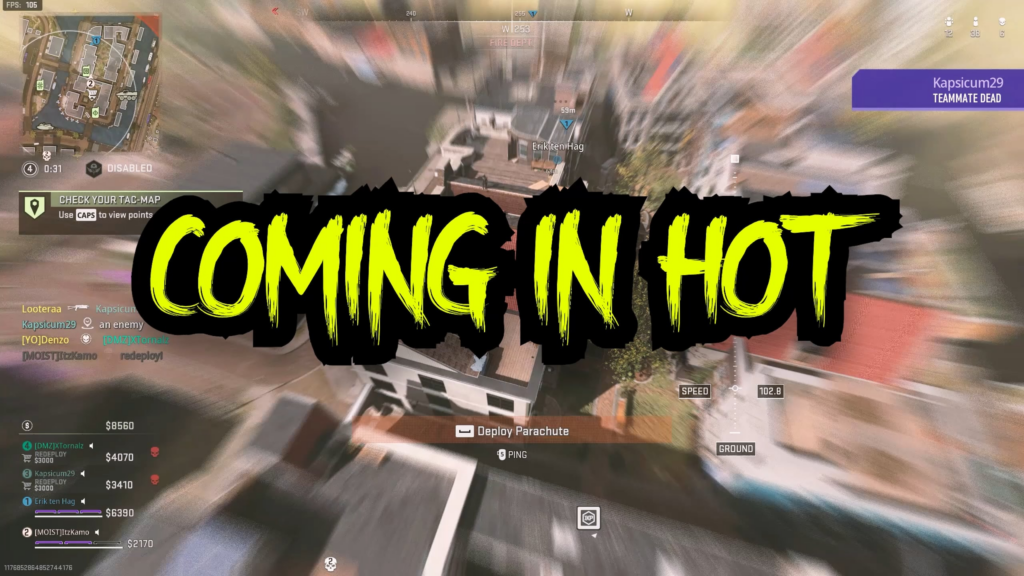 I am coming boys !