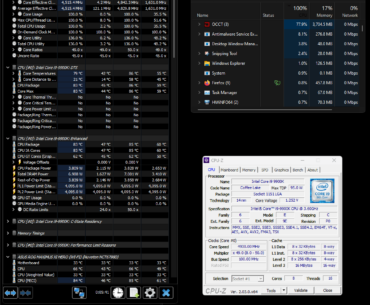 9900K only drawing 4W ? I don't know if I'm reading this right but HWinfo and OCCT is saying my 9900K is only drawing 4W at full load