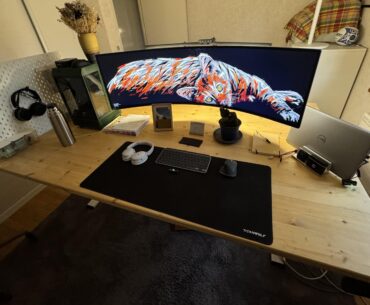 My work and gaming station
