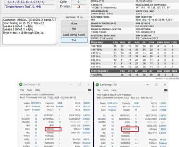 I got 3 errors on TestMem5/Absolut.cfg while i'm on stock XMP Profile, what should i do? (2x16gb 3200mhzC16)
