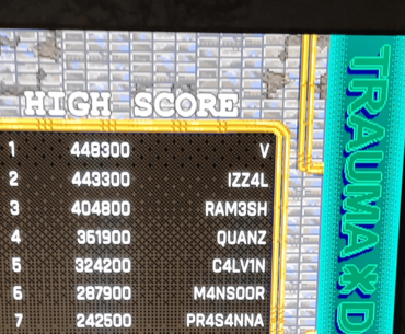 I fucking did it!!!!!! Never have been so happy to win a stupid arcade game