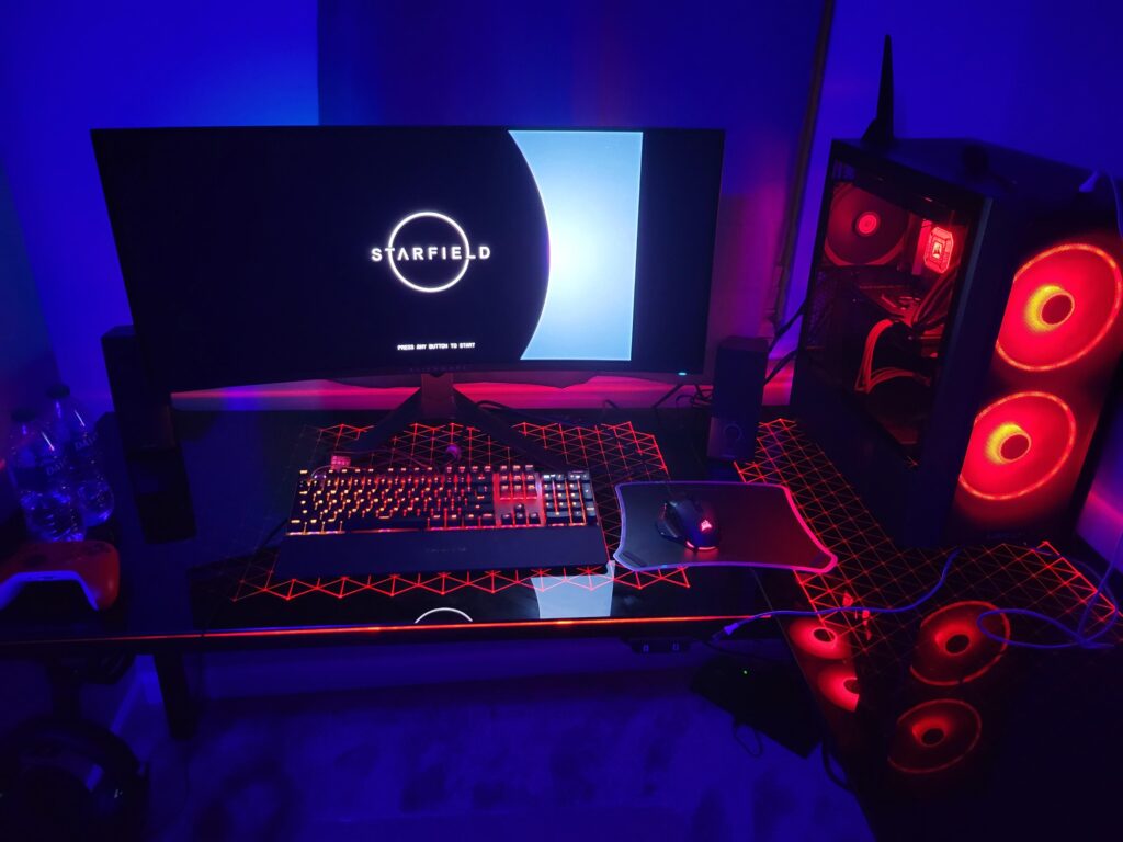 My first attempt at a gaming station