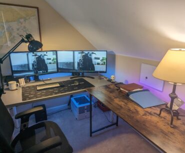 New desk addition to setup