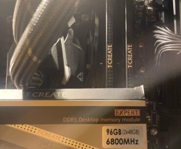 High Capacity ddr5 Overclock.