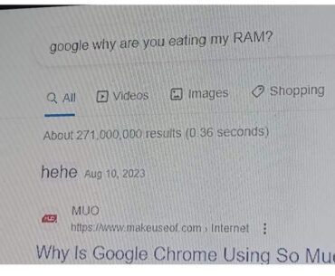 Chrome hungry. Chrome RAM monster