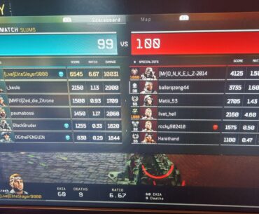 Team balancing for high kd solo players is great I love it 🙃🙃