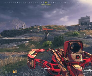 Why does my crossbow look like a Pepperoni Pizza Cutter with a drinks holder for a sight😭