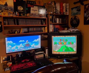 My Retro and Modern Battlestation.