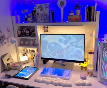 my 1 monitor setup 🐰