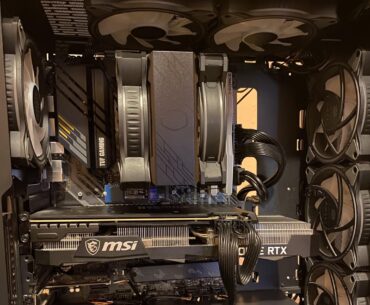 New CPU cooler
