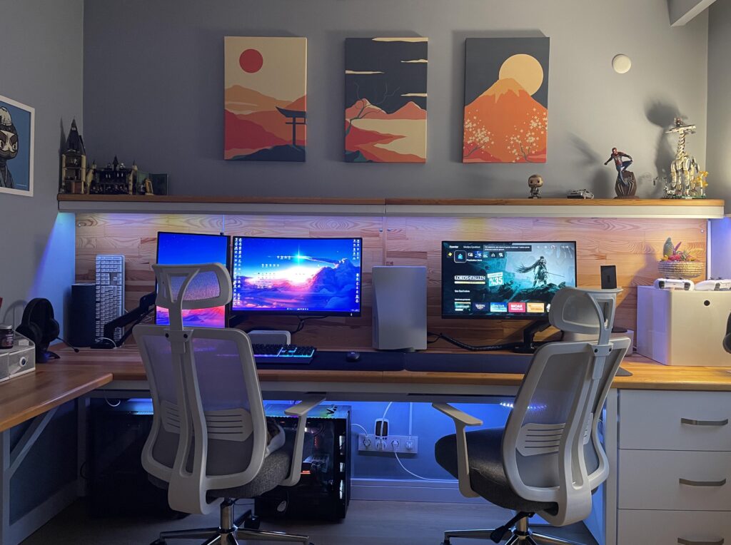 My Gaming Setup For 3 Players